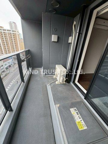 シティタワー梅田東のバルコニー|お洗濯にも便利なバルコニー付き