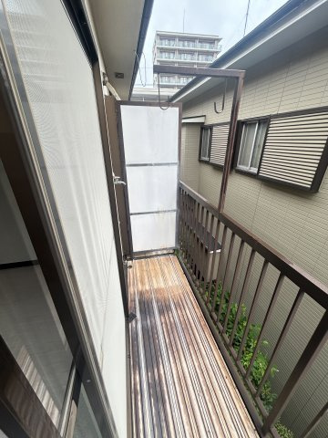 メゾンエクセＫのバルコニー