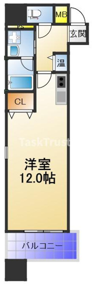 【間取り】 | アムズメイプル扇町