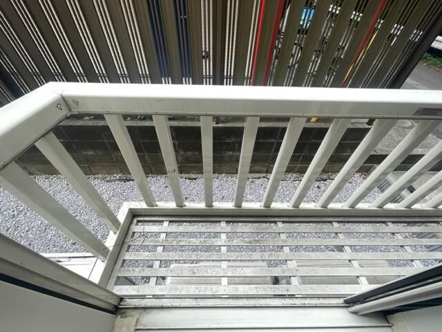 アパートメント枡形　ＮＯ１のバルコニー
