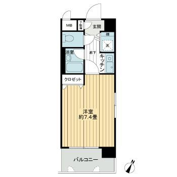 ライオンズプラザ博多駅南の間取り