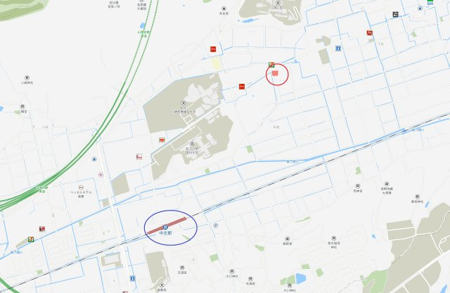 二子（川崎医大東）売地の地図