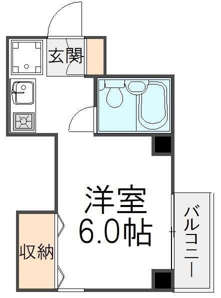グランディオスＵの間取り
