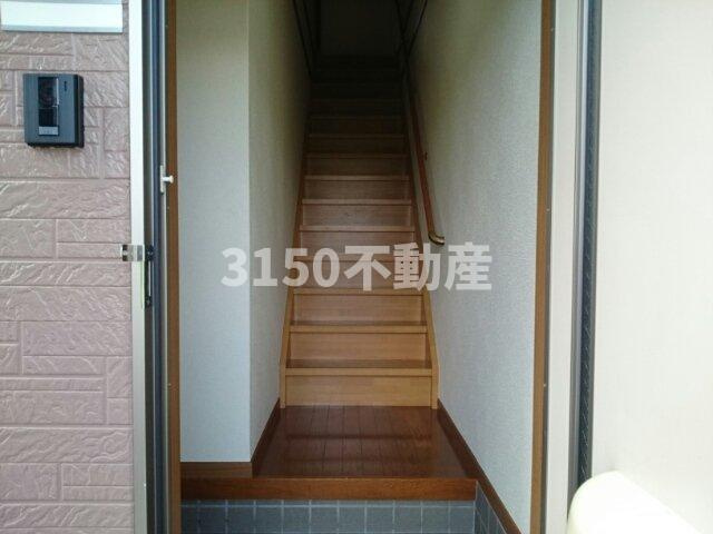 メニープログレスＡの玄関|ゆったりとした玄関です