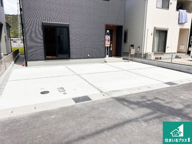姫路市北原　第7期　新築一戸建ての駐車場|駐車スペース！散水栓があるので、こまめに愛車を洗えます！