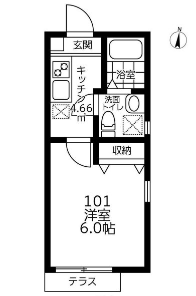 横浜市緑区上山２丁目のアパート