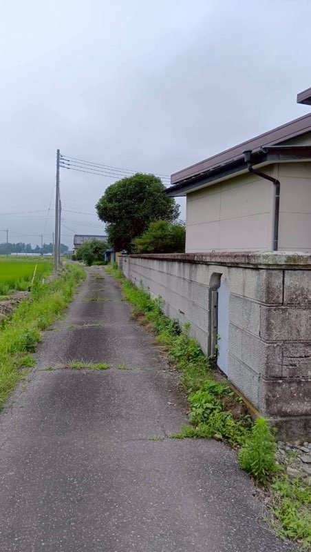売戸建　小山市下初田の前面道路含む現地写真