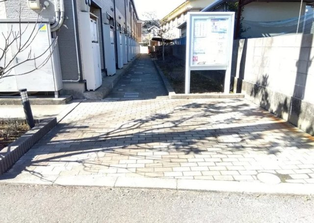 レオパレス小見川のエントランス