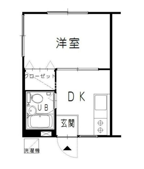 スカイハイツⅡの間取り