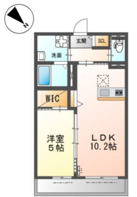 suite terrace relierの間取り