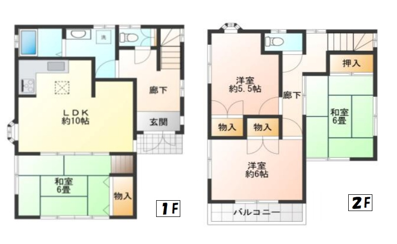 八街市沖　中古戸建の間取り|図面と現況に相違がある場合、現況を優先致します。