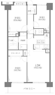 【間取り】 | コスモ蕨センターコート