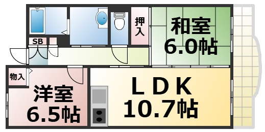 【間取り】 | カーサステラロッサ　仲介手数料無料