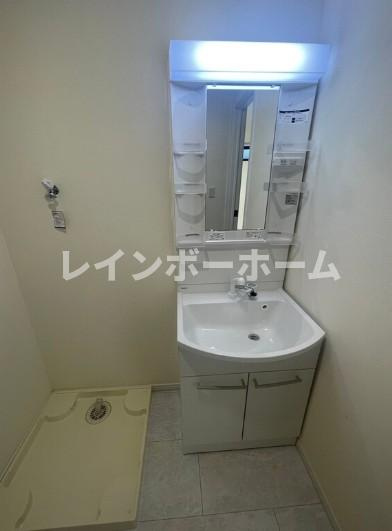 Moderatoの独立洗面台|※建築中のため同施工参考写真となります。