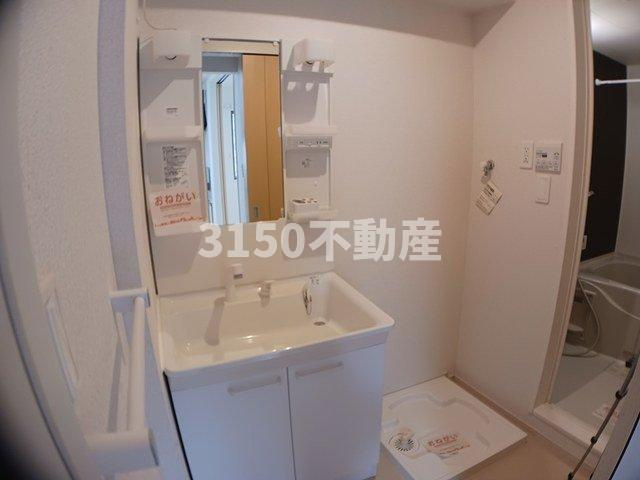 ペッレグリーノⅡの洗面所|使いやすい洗面所です