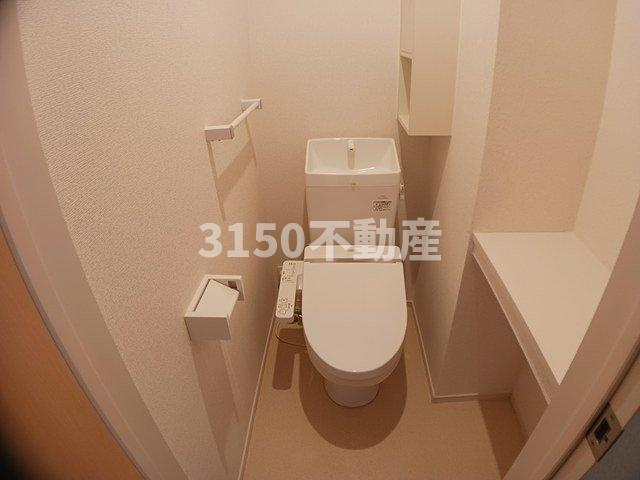 ペッレグリーノⅡのトイレ|コンパクトで使いやすいトイレです