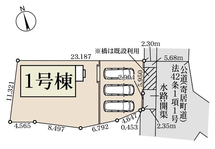 Livele Garden.S　寄居富田の区画図|図面と現況が異なる場合、現況を優先とします。