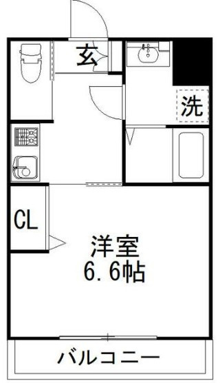 パラシアツーの間取り
