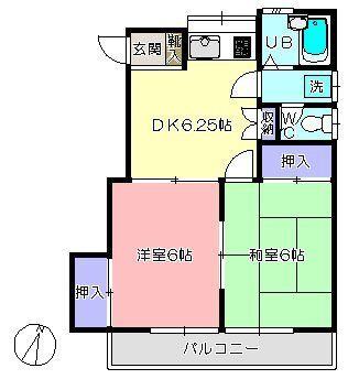サンハイム清里の間取り