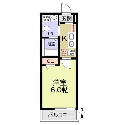 パルトネール綱島Ｉの間取り