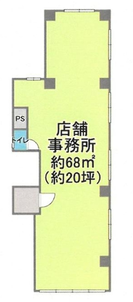 中田ビルの間取り