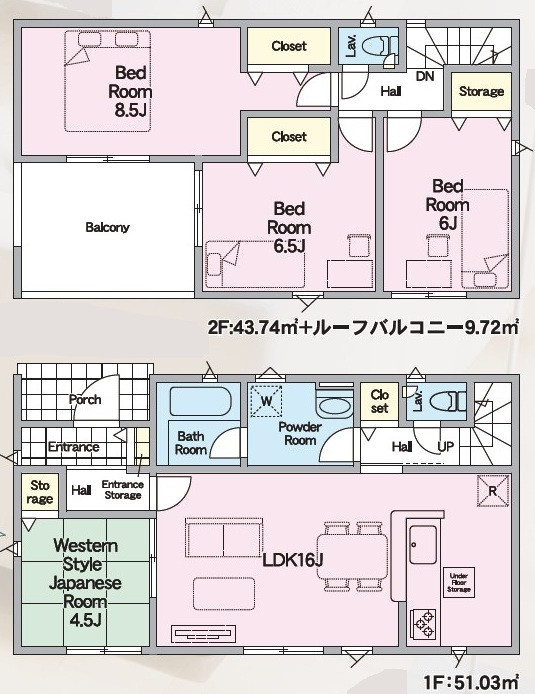 郡山市田村町東山１丁目の新築一戸建