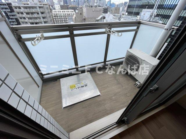 プレサンス新町ウィズ　 ジョイのバルコニー