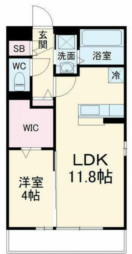 ソレイユの間取り