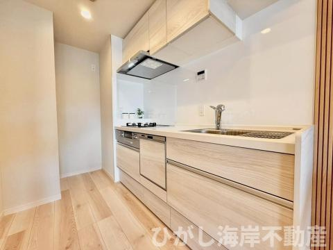 シーサイド片瀬江ノ島のキッチン|新規リフォーム完了！　システムキッチン