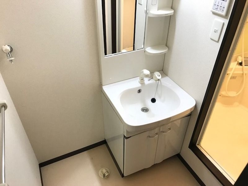 ツイン フォレスト住之江Ⅱ番館の独立洗面台