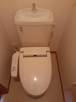 落ち着いたトイレです