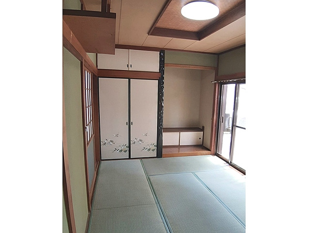 明るい和室です