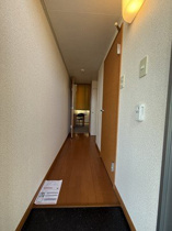 ゆったりとした玄関です