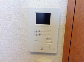 モニター付きインターホン