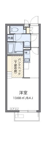 代表的な間取のため実際の間取とは異なる場合があります