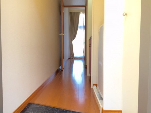ゆったりとした玄関です