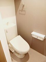 落ち着いたトイレです
