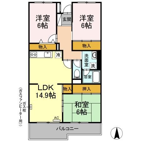【間取り】 | レジデンス新百合ヶ丘B棟