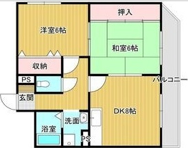クリーンポート住吉の間取り