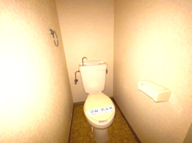 トイレもきれいです