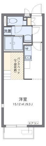 代表的な間取のため実際の間取とは異なる場合があります