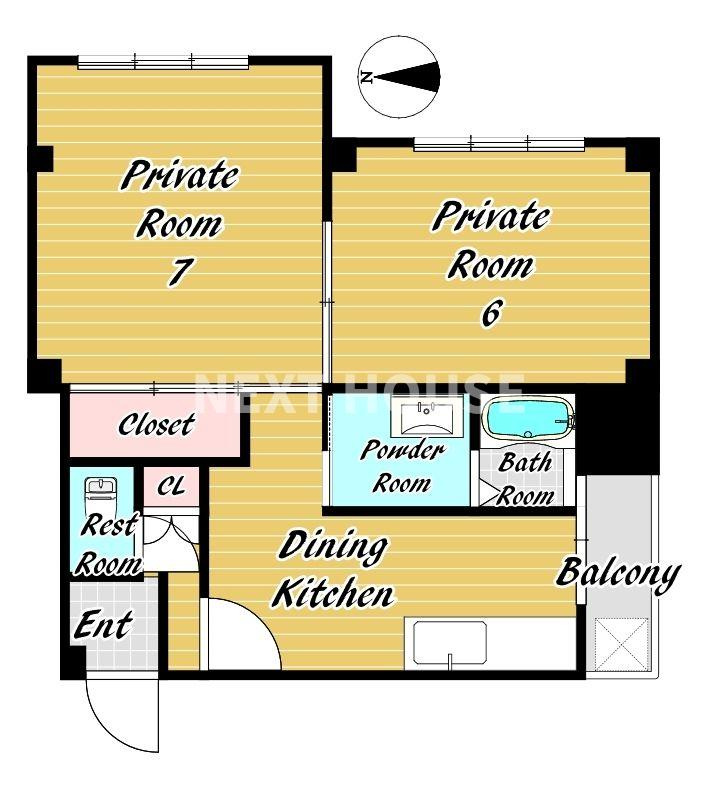 大成マンションの間取り