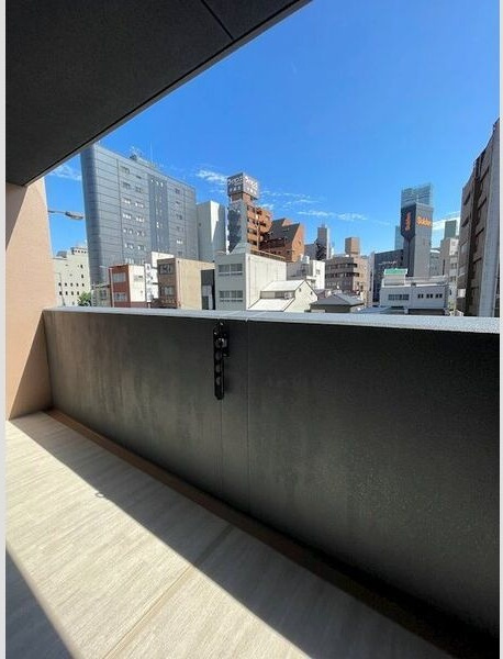 アグレアーブル(天王寺区)のバルコニー