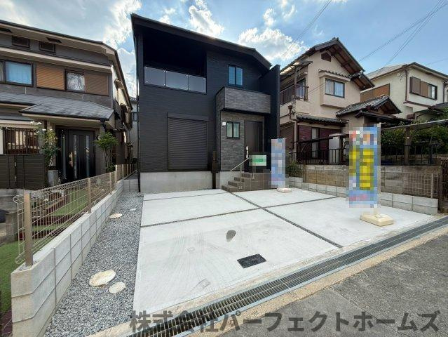 成田東が丘新築戸建ての前面道路含む現地写真|前面道路含む現地写真です