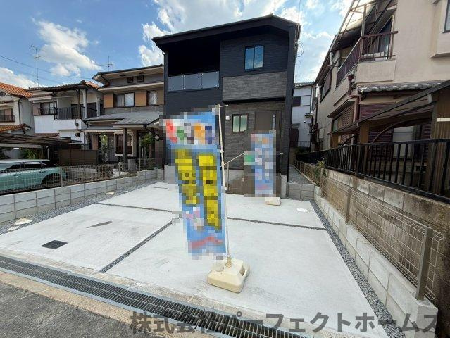 成田東が丘新築戸建ての前面道路含む現地写真|前面道路含む現地写真です