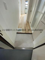 落ち着いた玄関です