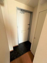 落ち着いた玄関です