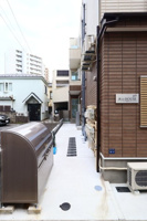 清潔なエントランスです