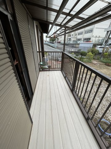 中古一戸建て　高崎市吉井町吉井のバルコニー