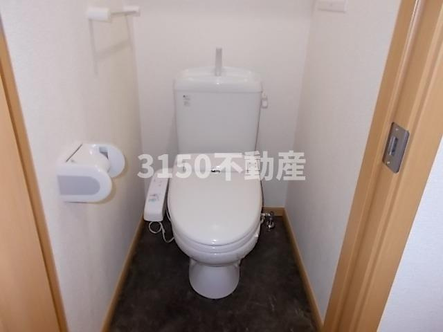 イル　フィオーレＢのトイレ|シンプルで使いやすいトイレです